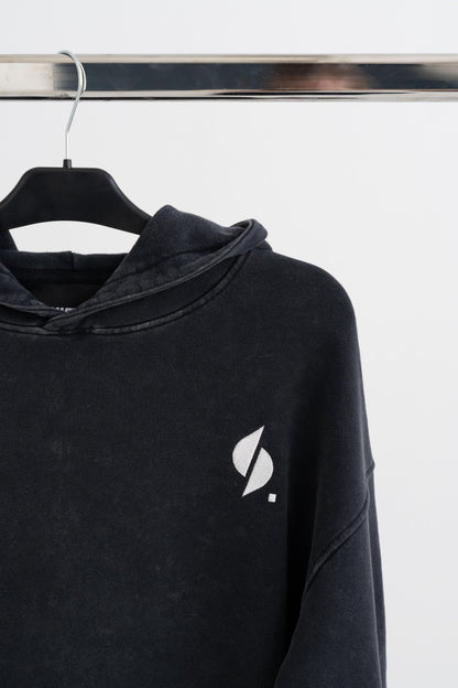 SHIFTZ - Black Washed Hoodie - NCINC