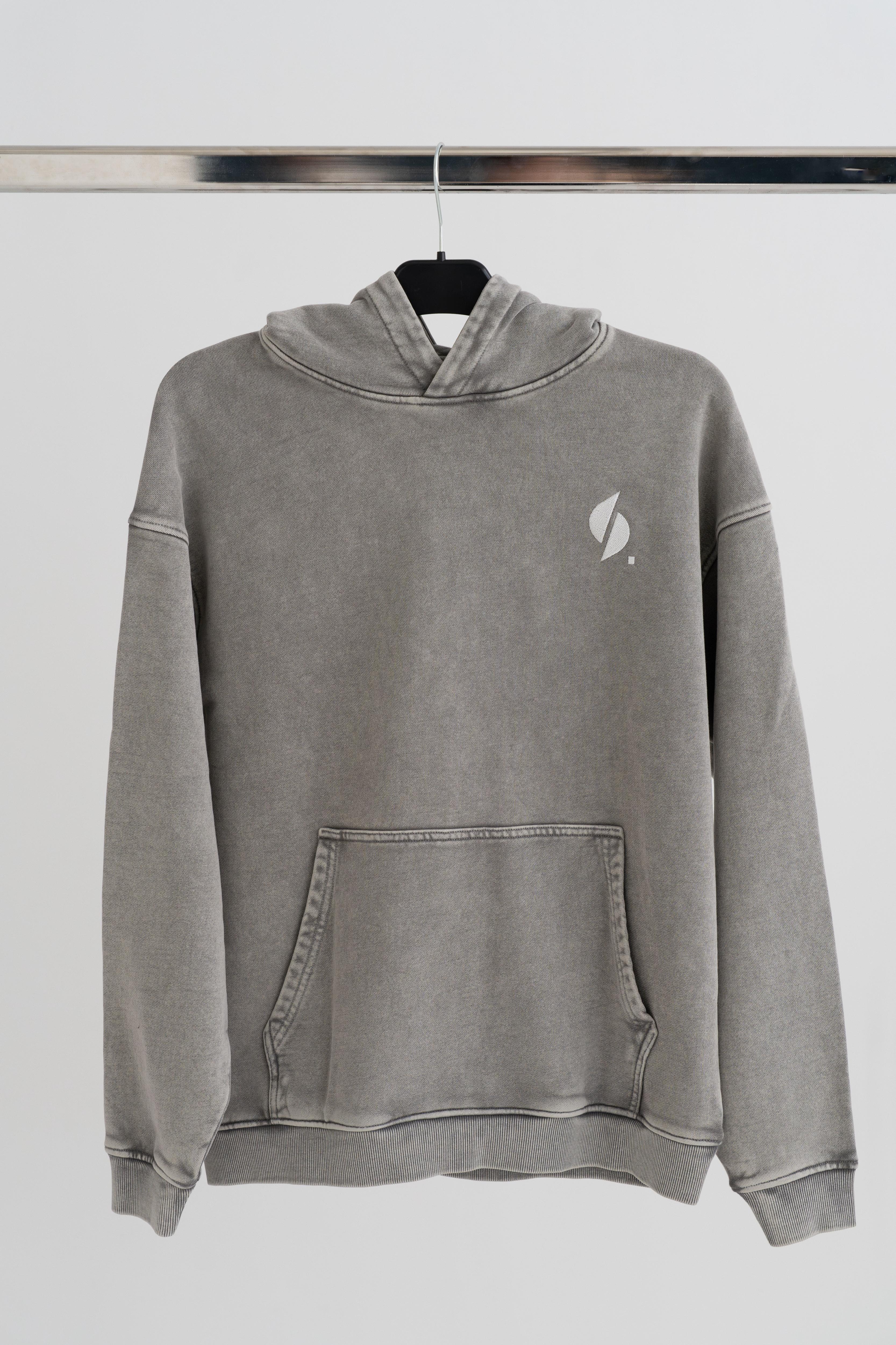 SHIFTZ - Gray Washed Hoodie - NCINC