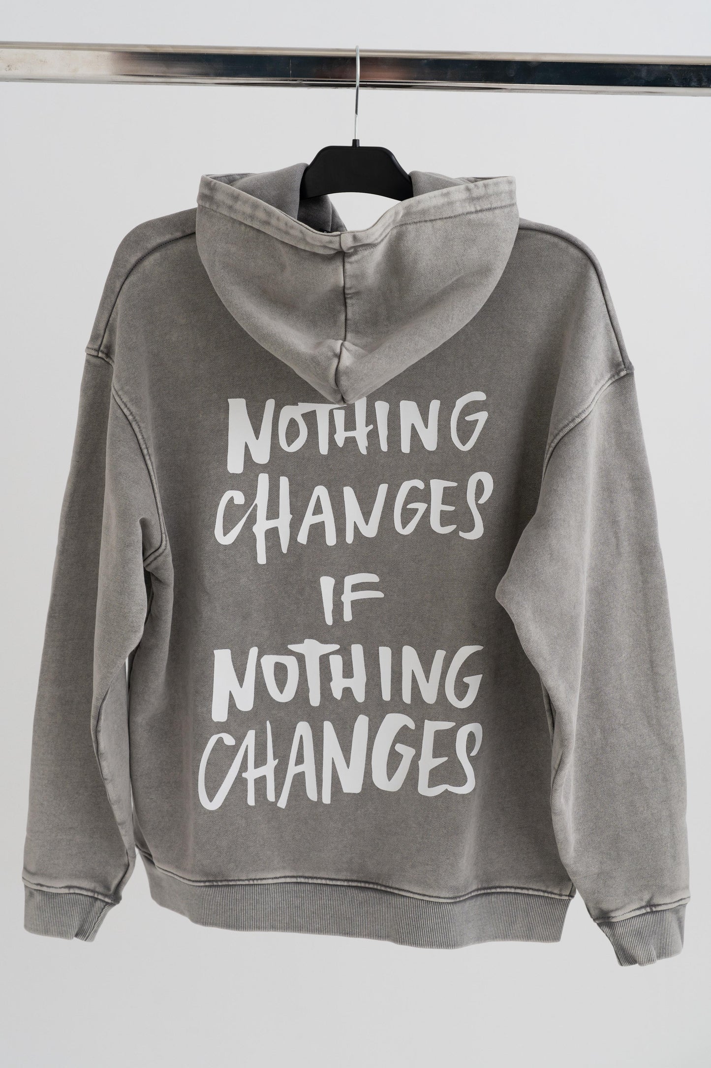 SHIFTZ - Gray Washed Hoodie - NCINC