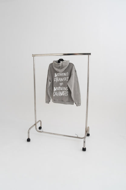 SHIFTZ - Gray Washed Hoodie - NCINC